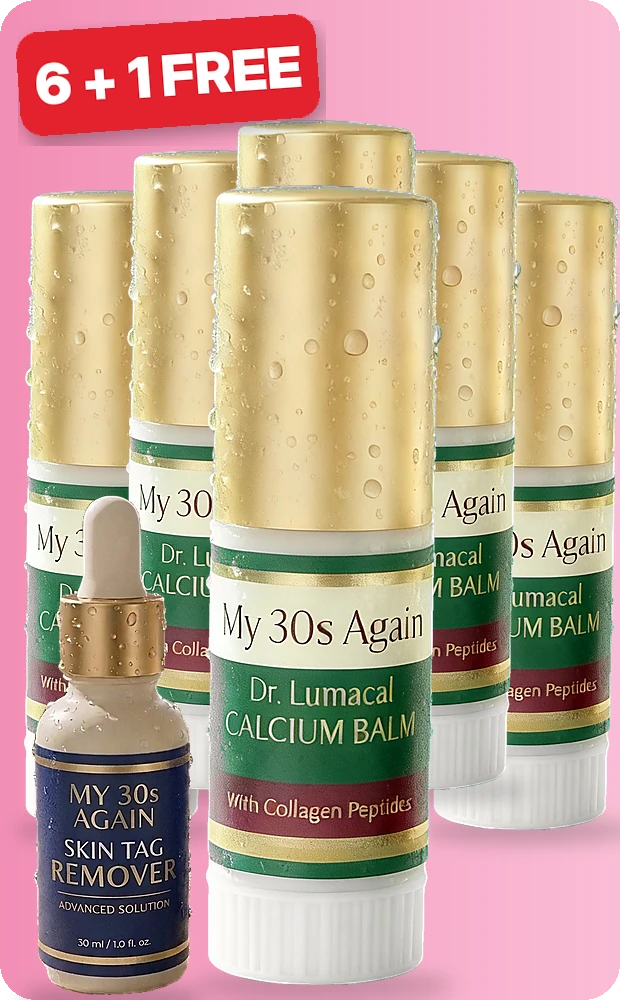 6 Dr. Lumacal Calcium Sticks + free Skin Tag Remover Drops